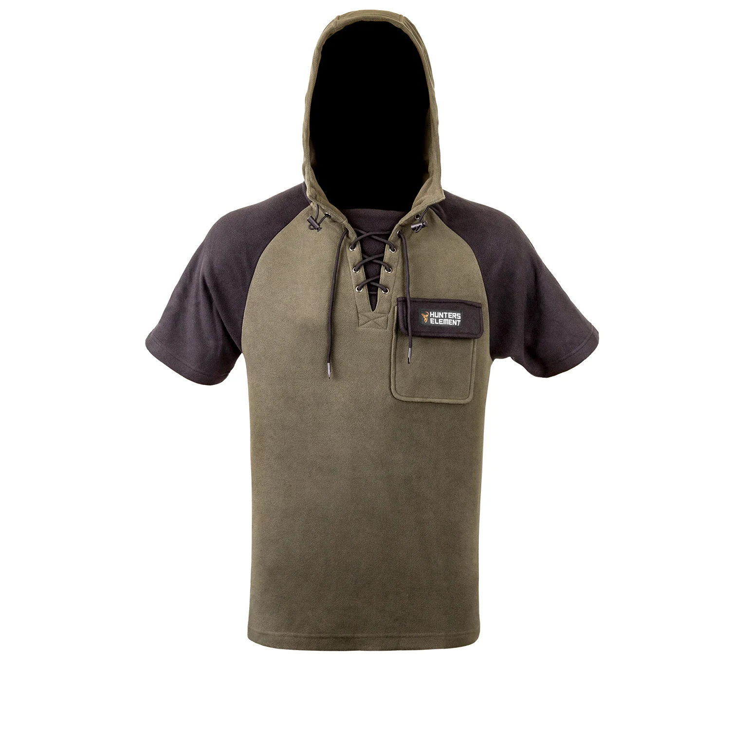 Hunters Element Whakarapu Hood Kids - Forest Green / Black