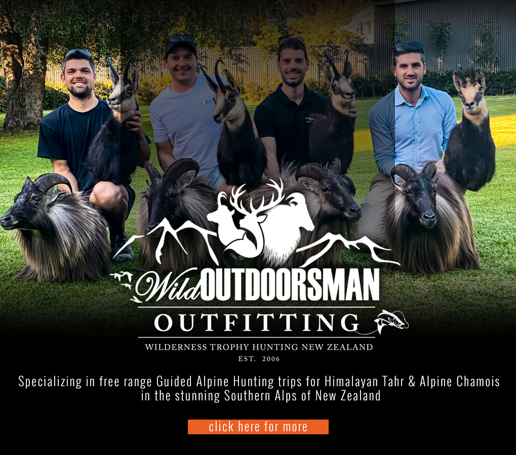Wild Outdoorsman Fishing and Firearms NZ - Hunting