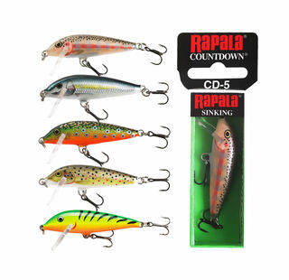 Rapala Countdown CD-5 Sinking Lure 5cm