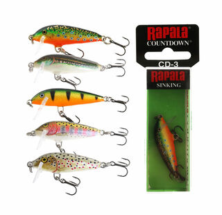 Rapala Countdown Sinking Lure CD-3 3cm