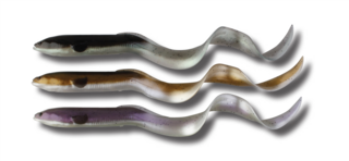 Savage Cast/Spin Real Eel 3pk Loose Body 16cm