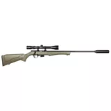 Rossi 8117 17HMR Bolt Action Package - Green includes 3-9X40 Scope & Sonic Suppressor