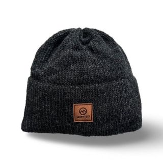 Mount Kiwi Mountain Wool Beanie - Charcoal