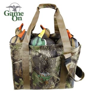Game On Mallard Decoy 6 Pocket Carry Bag with Draining Bottom